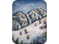 Les skieurs
14x11