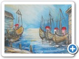 Les chalutiers 
9x12