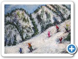 Les skieurs
14x11