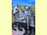 Chevalier espagnol  36x24