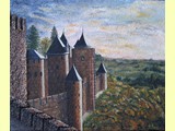 Forteresse médiévale 20x24
Vendu