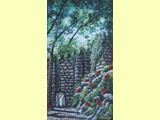 Muraille fleurie  16x9
Vendu